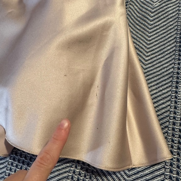 Betsy & Adam-NWT Black & Beige Off The Shoulder Fit & Flare Cocktail Mini Dress - Picture 4 of 4